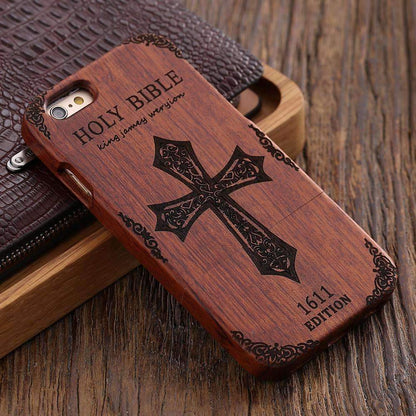 Wooden Phone Case -  Cute Phone Cases Anti Crash
