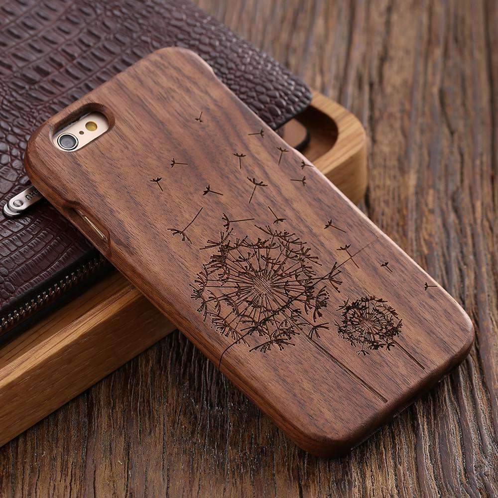 Wooden Phone Case -  Cute Phone Cases Anti Crash