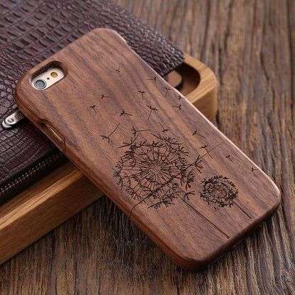 Wooden Phone Case -  Cute Phone Cases Anti Crash
