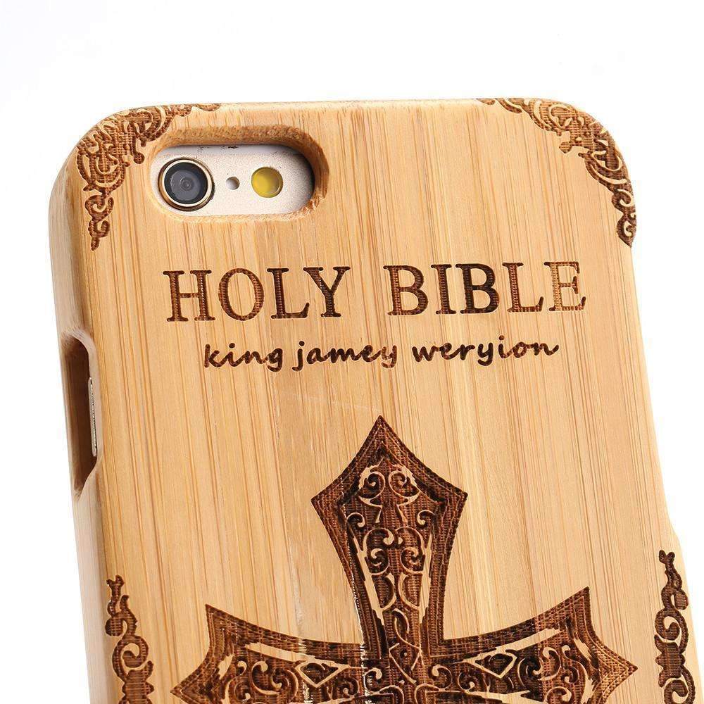 Wooden Phone Case -  Cute Phone Cases Anti Crash