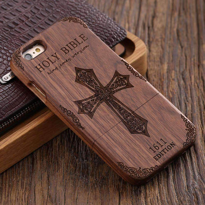 Wooden Phone Case -  Cute Phone Cases Anti Crash
