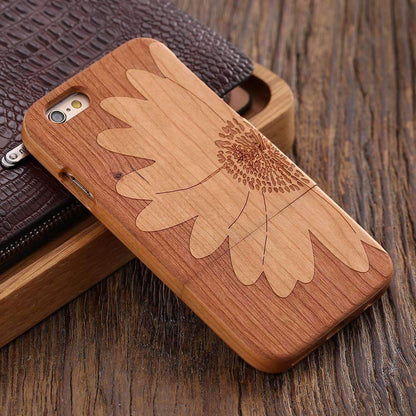 Wooden Phone Case -  Cute Phone Cases Anti Crash