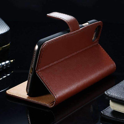 Wallet Flip Cover Phone Bag Stand With Card Holder