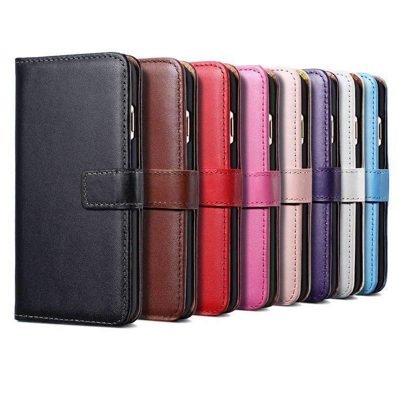 Wallet Flip Cover Phone Bag Stand With Card Holder