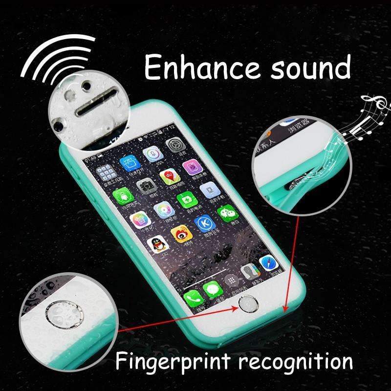 Luxury Full Waterproof Shockproof Dirt Proof Silicone Case For iPhone