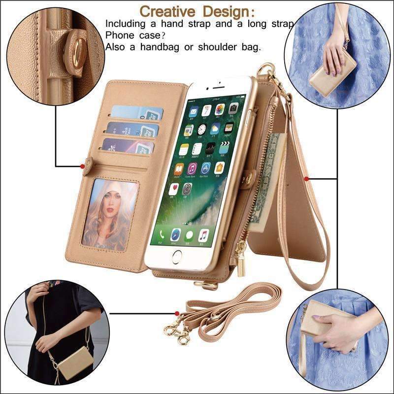 Luxury Genuine Leather Case For iPhone