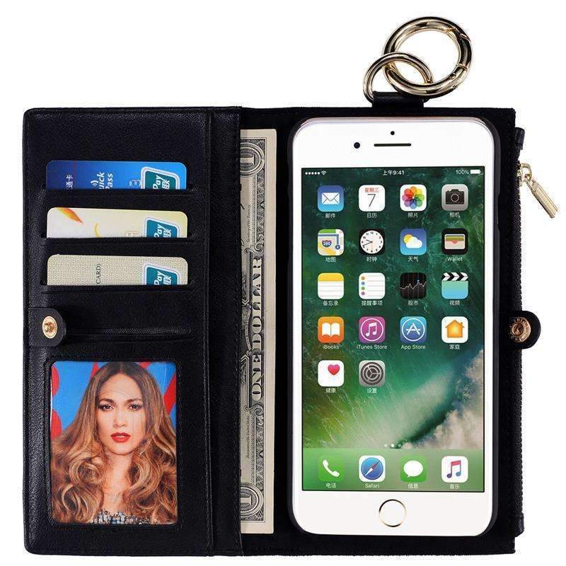 2 IN 1 Leather Wallet Cases - High Quality and Nicely Made