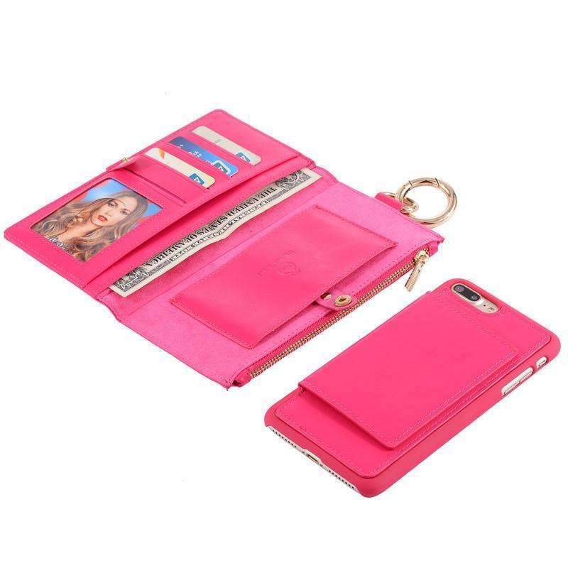 2 IN 1 Leather Wallet Cases - High Quality and Nicely Made