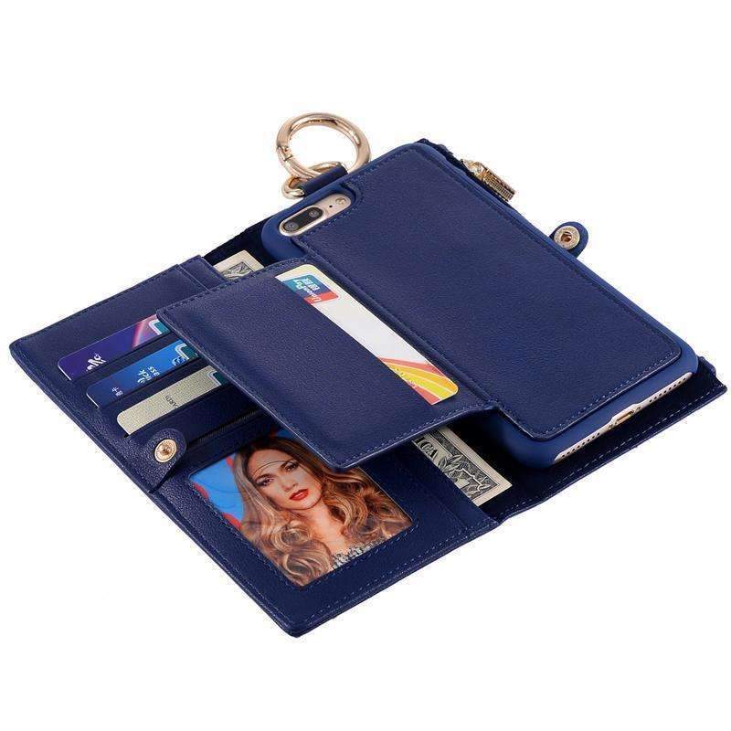 2 IN 1 Leather Wallet Cases - High Quality and Nicely Made