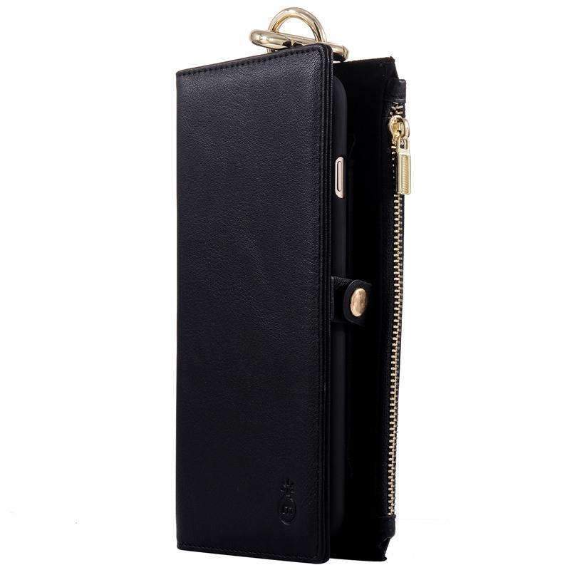 2 IN 1 Leather Wallet Cases - High Quality and Nicely Made