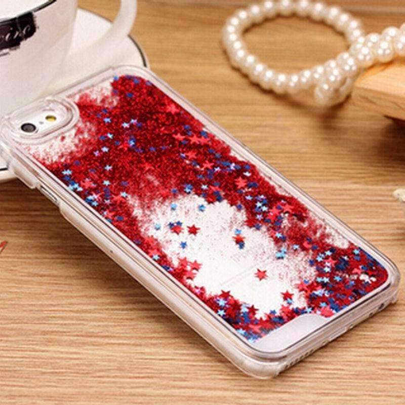 Liquid Glitter Phone Cases For iPhone