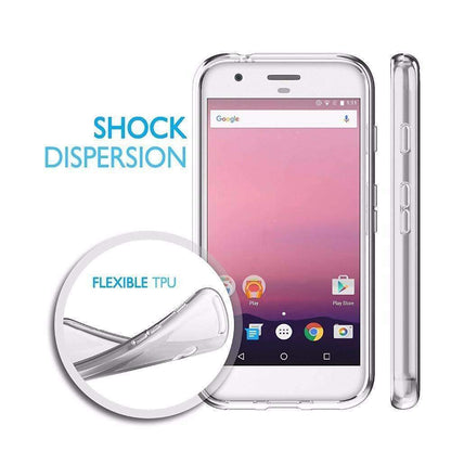 Original Anti-konck Clear Flexible Soft For Google Pixel