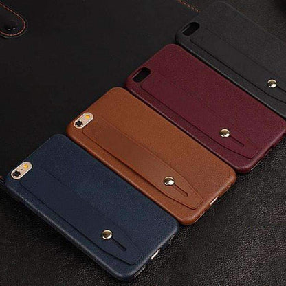 Phone Back Cover Case With Holder Bracket For iPhone