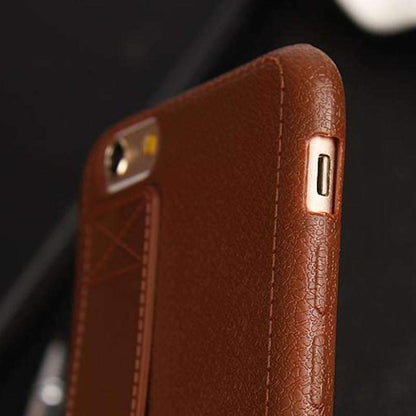 Phone Back Cover Case With Holder Bracket For iPhone