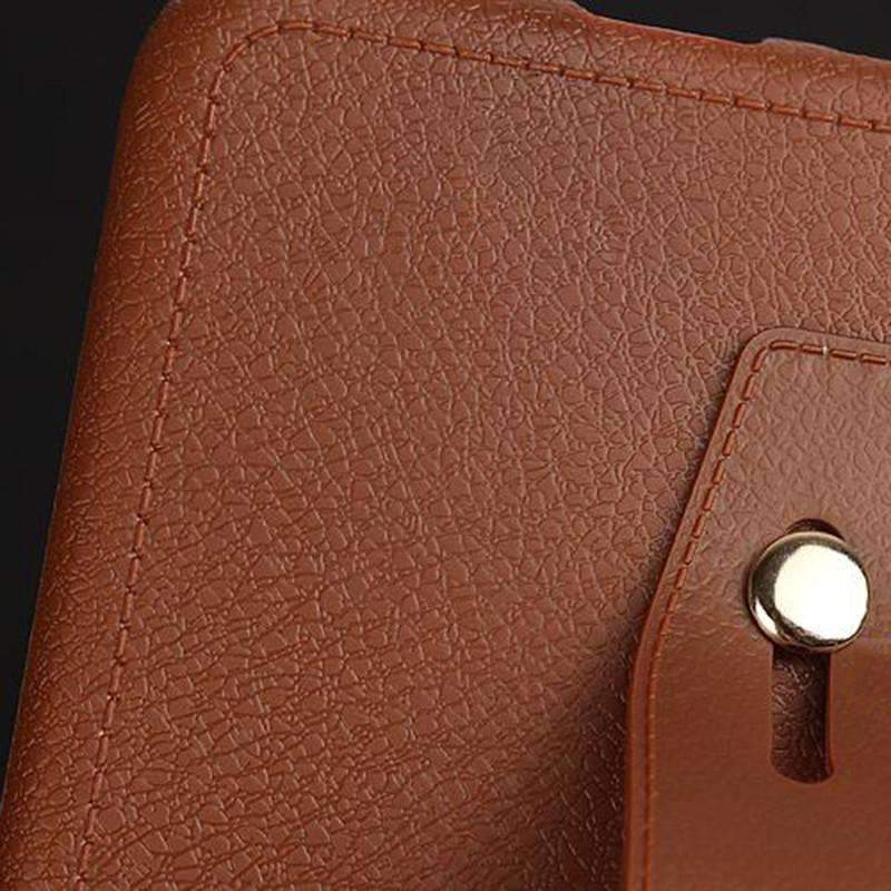 Phone Back Cover Case With Holder Bracket For iPhone