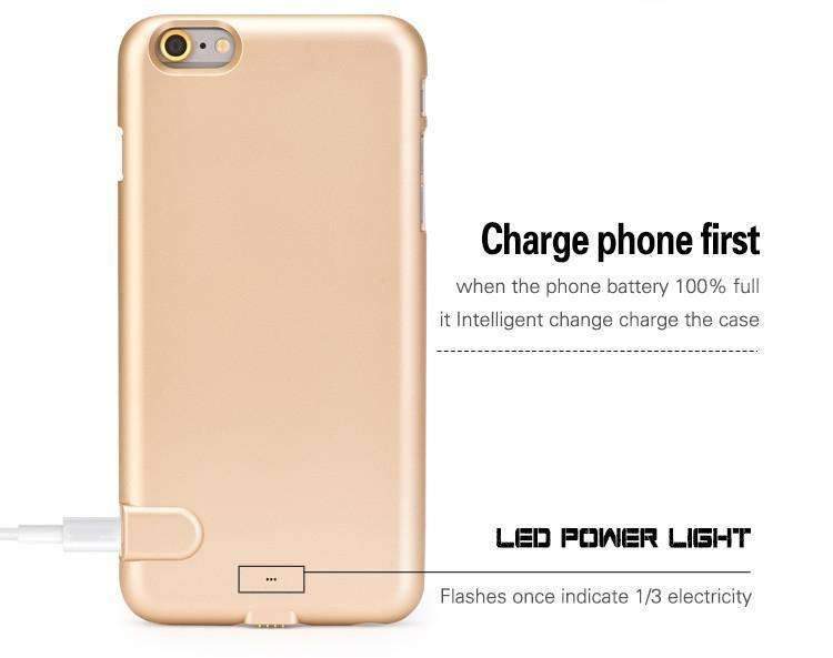 Battery Charger Phone Case - Power Bank And Extra Protection