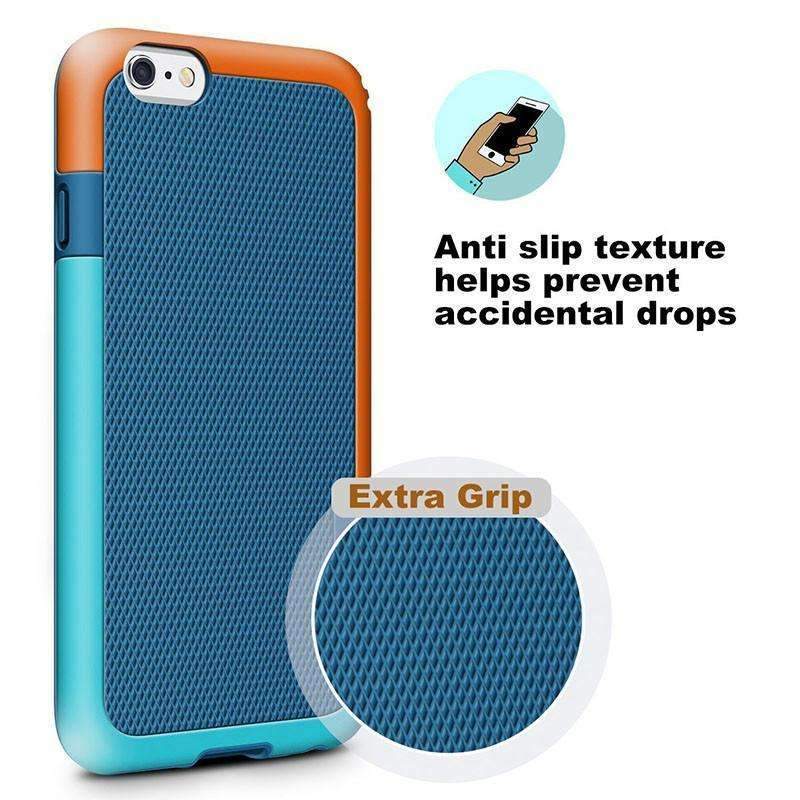 Ultra Slim Shatterproof TPU Rugged Hybrid Case for iPhone 7 | 7 Plus | 6s 6 | 6s 6 Plus