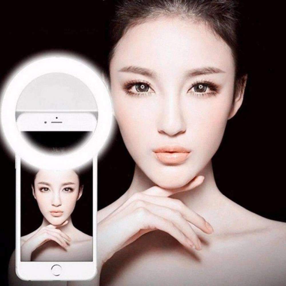 Portable Selfie Ring Light Flash LED Camera Phone - Time to Take Better Selfies!