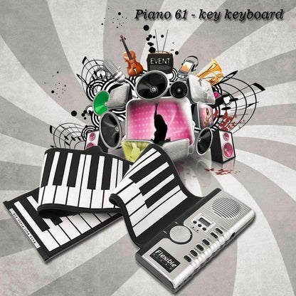 Portable Roll Up Piano - Create Brilliant Chapter of Life!