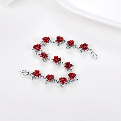A Dozen Red Roses Bracelet