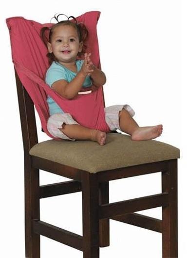 Portable Infant High chair Dining Foldable Baby Safety Seat With Belt