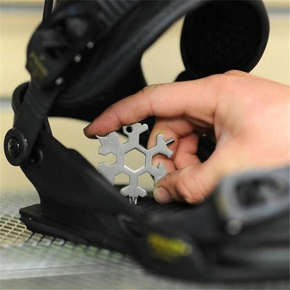 18-in-1 stainless steel snowflakes multi-tool