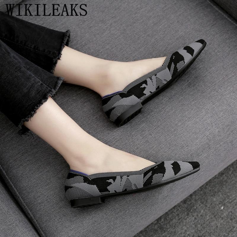 pointed toe women shoes luxury brand flat shoes