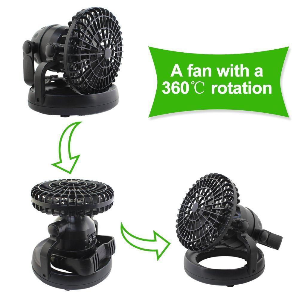 Camping Fan Light