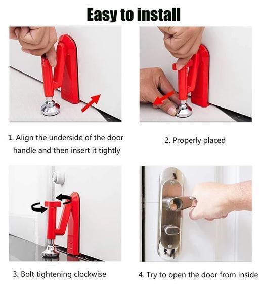 Portable Security Door Lock