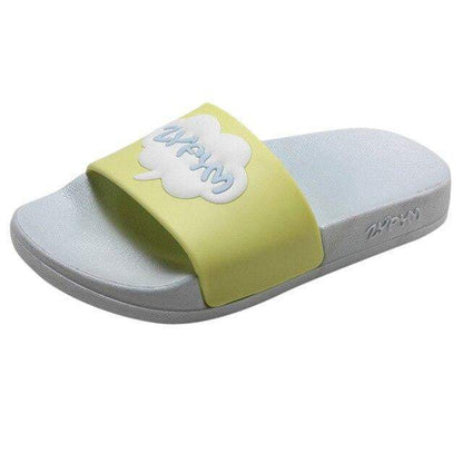 New cartoon rainbow unicorn slippers