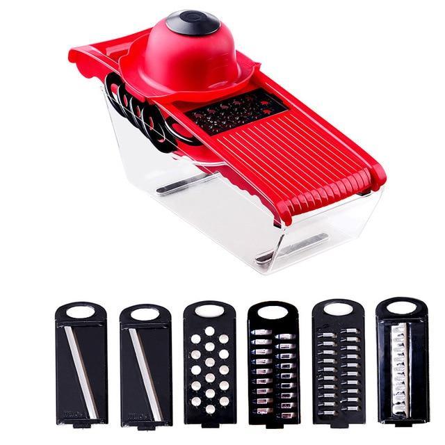 7 Blades Vegetable Mandoline Slicer