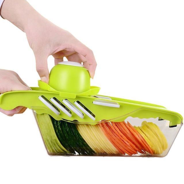 7 Blades Vegetable Mandoline Slicer