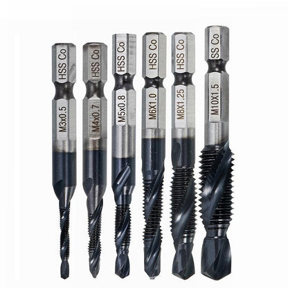 Combination Drill Tap Bit Set