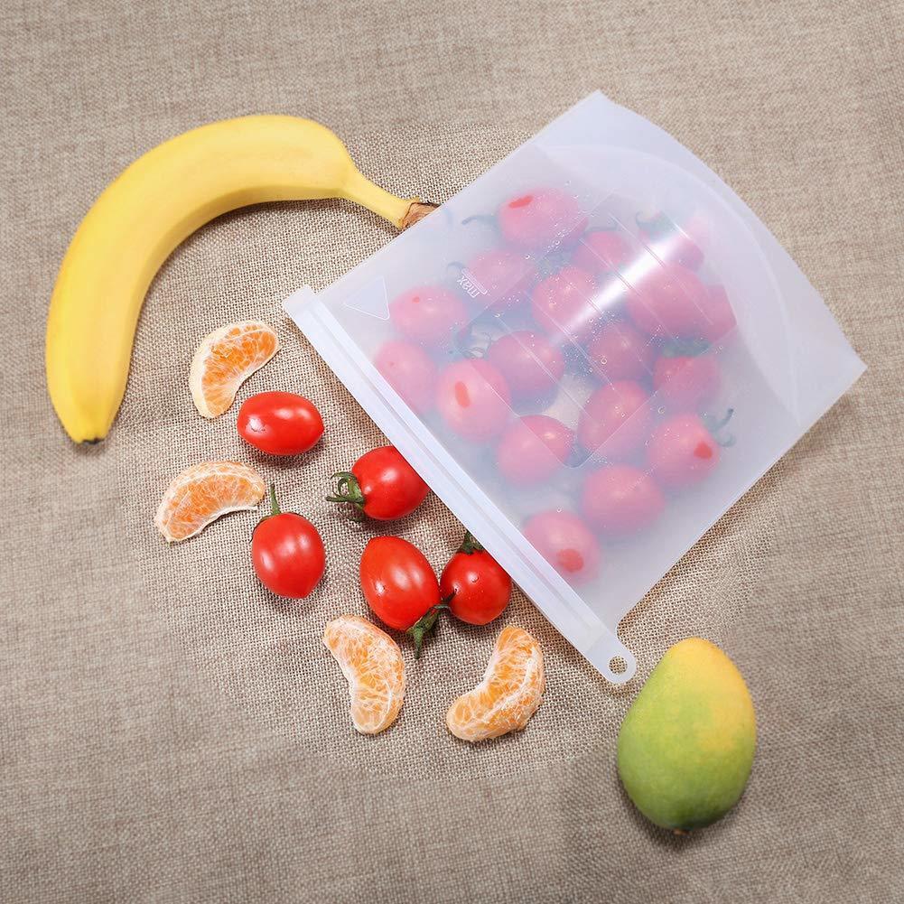 Zip Lock Leakproof Containers-Completely Plastic-Free