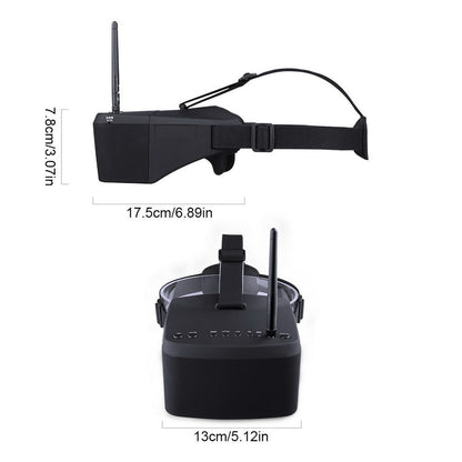 Goggles With Raceband Auto-Searching Build In Battery