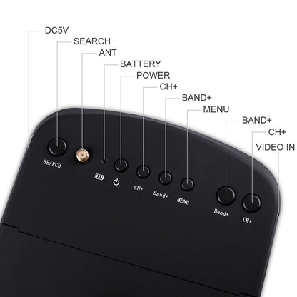 Goggles With Raceband Auto-Searching Build In Battery