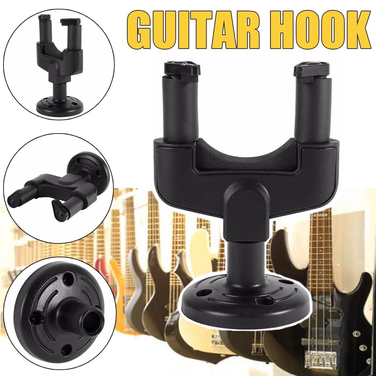 Auto Lock Guitar Hanger