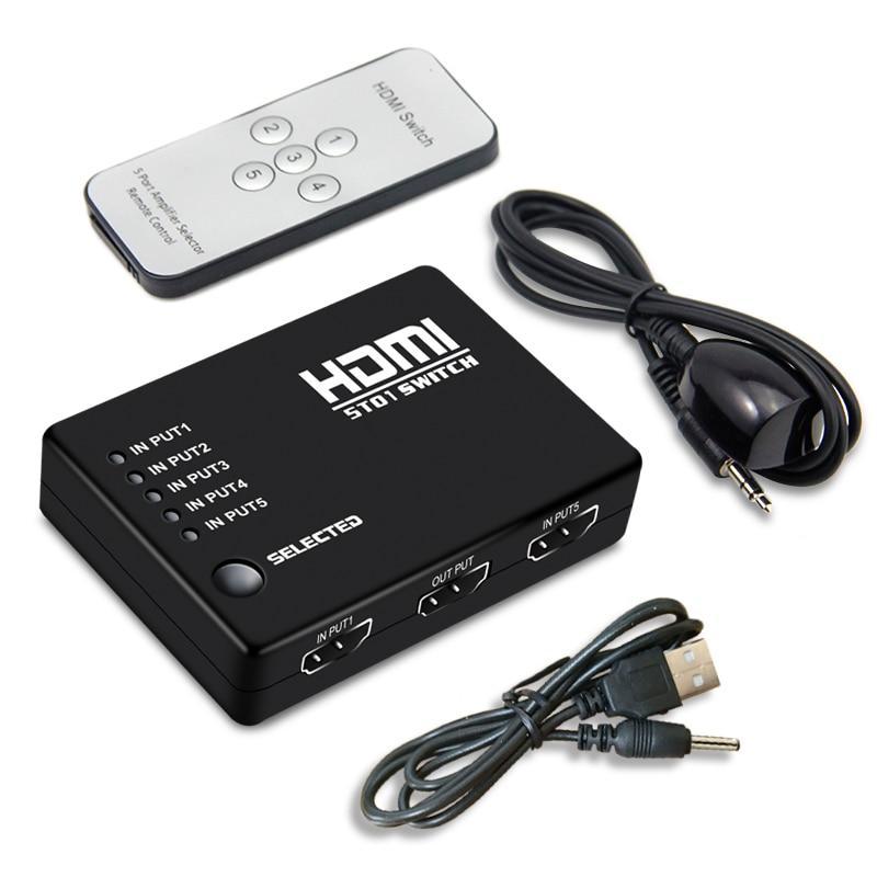 HDMI Switcher with 5 Ports