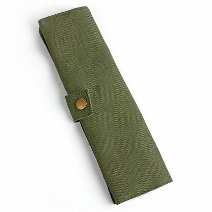 6 Pc Bamboo Travel Cutlery Set