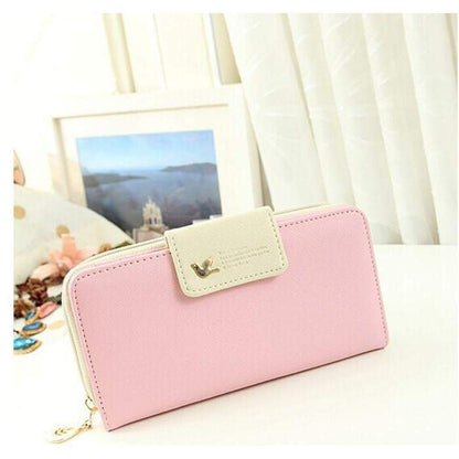 Women Wallets New Winter Fashion Trends Pumping Multi-card Position Two Fold Wallet