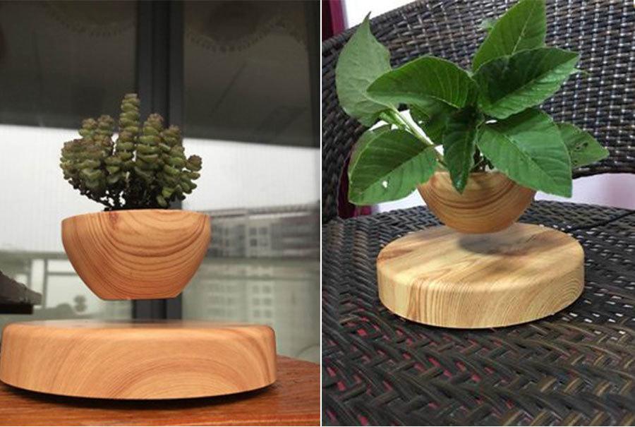 Magnetic Levitation Planter