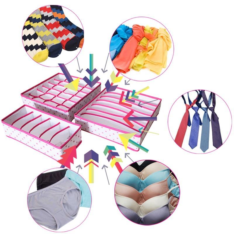 Lingerie Drawer Organizer Set (3 Pieces)