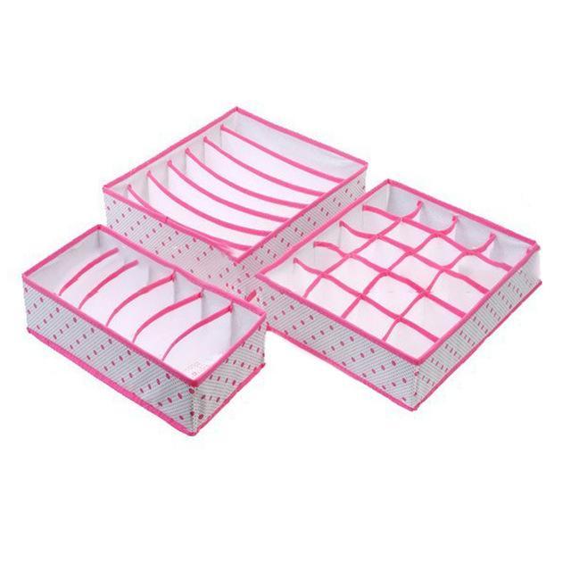 Lingerie Drawer Organizer Set (3 Pieces)