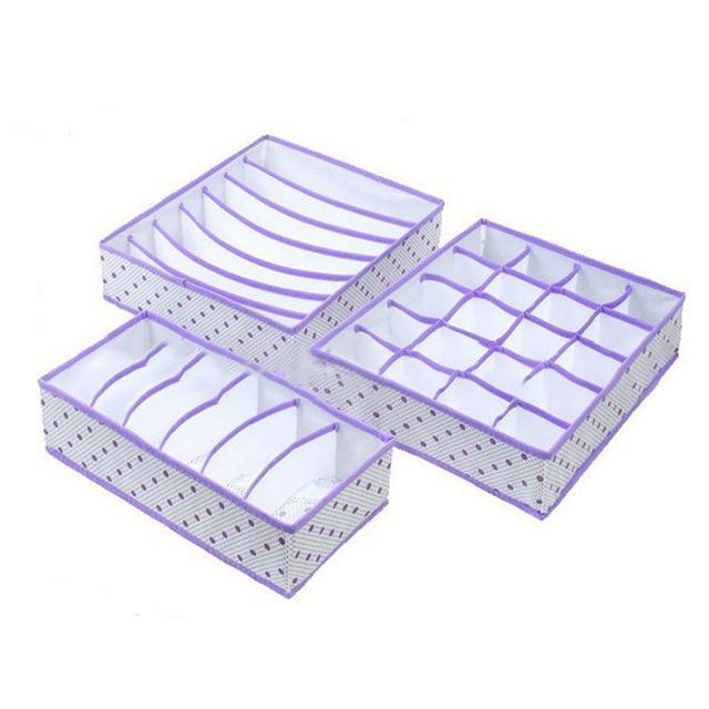 Lingerie Drawer Organizer Set (3 Pieces)