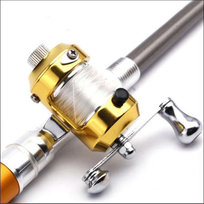 Pocket Rocket Angler Rod With Reel For Fishing Pole