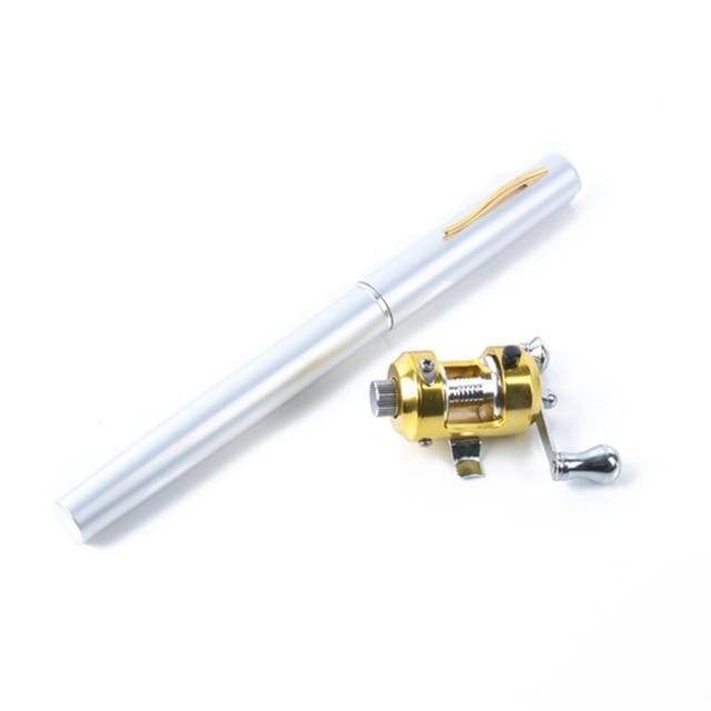 Pocket Rocket Angler Rod With Reel For Fishing Pole