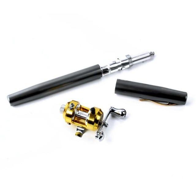 Pocket Rocket Angler Rod With Reel For Fishing Pole