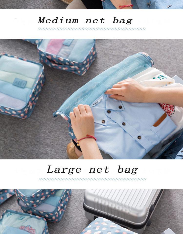 Waterproof Packing Cubes Travel Organiser