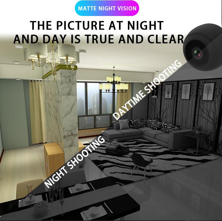 Mini Wireless WiFi Camera 1080P HD Remote Monitor Security Camera