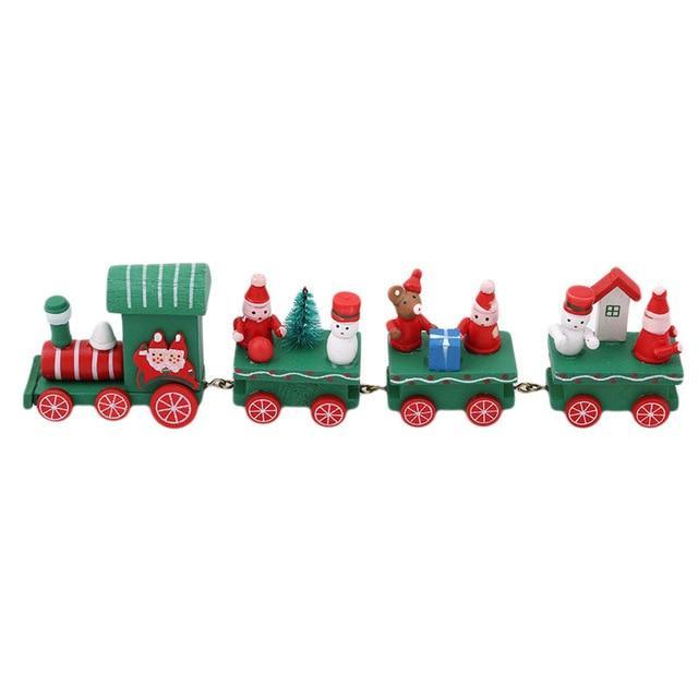 Wood Christmas Train